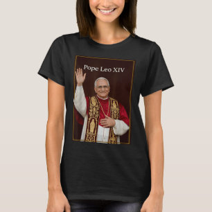 Camiseta León Xiv - Dios bendiga al Papa León Xiv