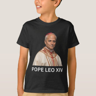 Camiseta León Xiv, Dios bendiga al Papa León Xiv Tee