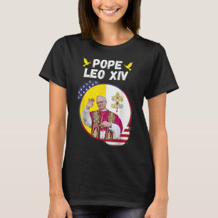 Camiseta León Xiv, Habemus Papam, católico