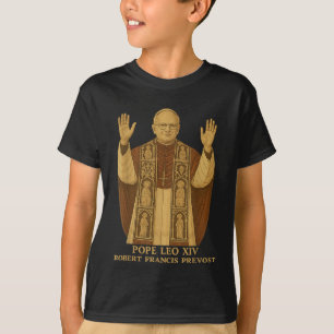 Camiseta León Xiv Robert Francis Prevota al Papa 2025