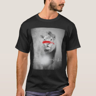 Camiseta León Y Corazón De Cordero
