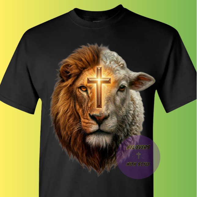 Camiseta León y Cordero (Subido por el creador)
