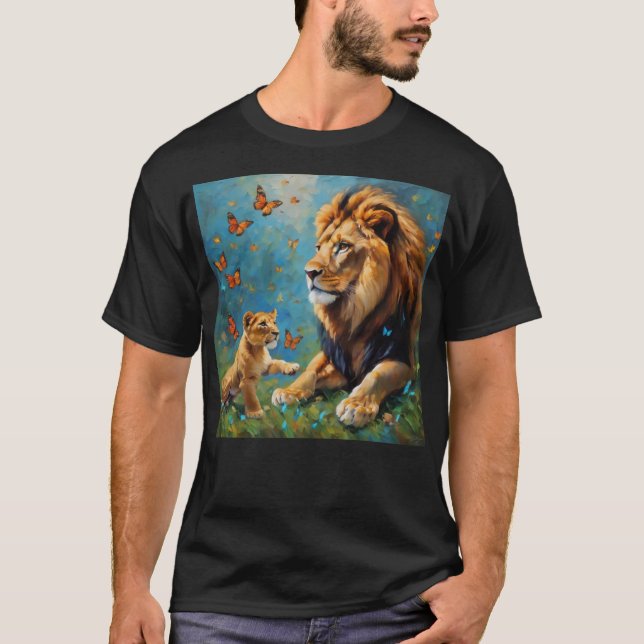 Camiseta León Y Cubo (Anverso)