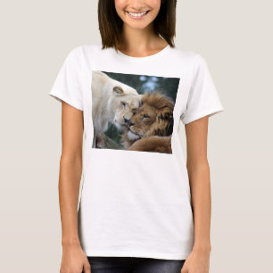 Camiseta León y leona