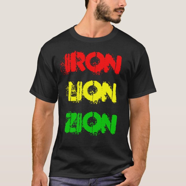 Camiseta LEÓN ZION (camisa) del HIERRO (Anverso)