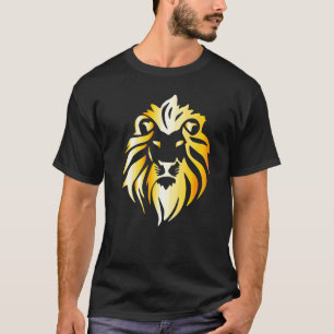 Camiseta León Zodiac Rey Dorado De La Selva