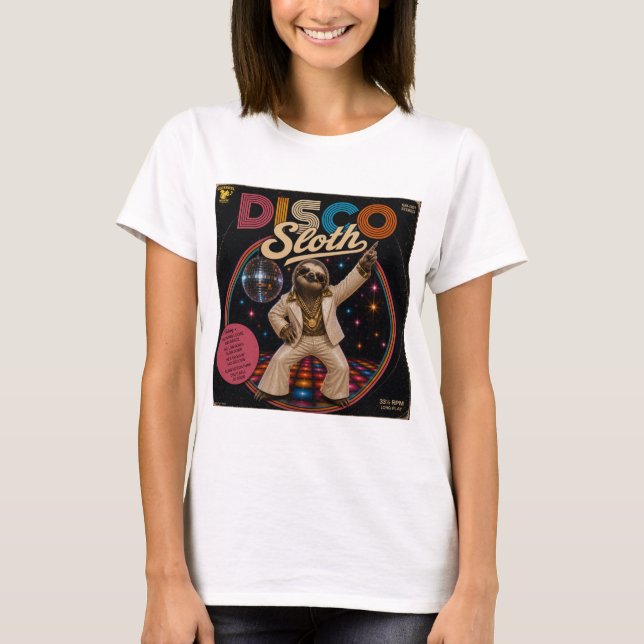 Camiseta Leona de Disco (Anverso)