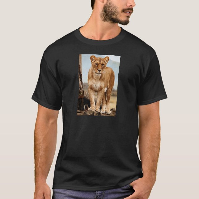 Camiseta Leona orgullosa (Anverso)