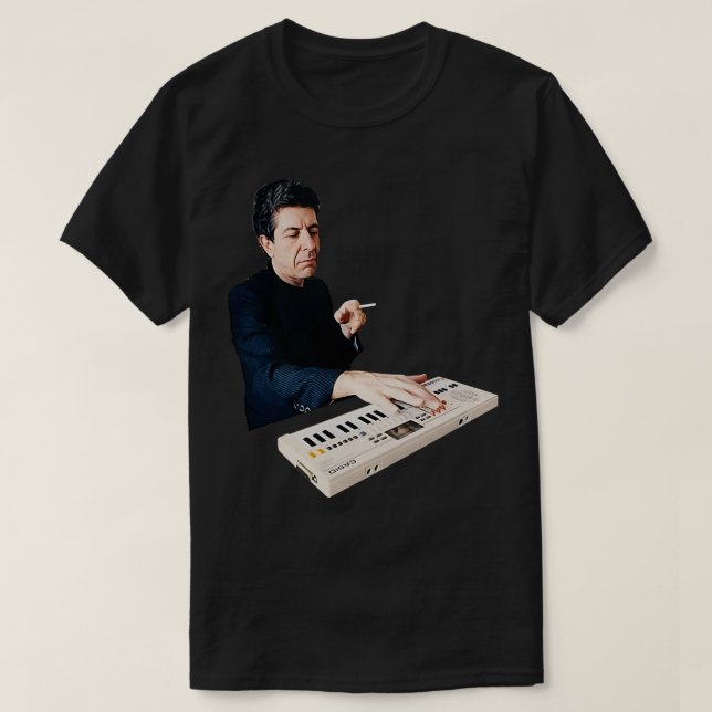 Camiseta Leonard Cohen (Diseño del anverso)