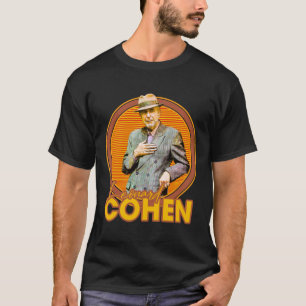 Camiseta Leonard Cohen Arte de fans de estilo estético de l