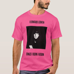 Camiseta Leonard Cohen Arte Estético Para Fans