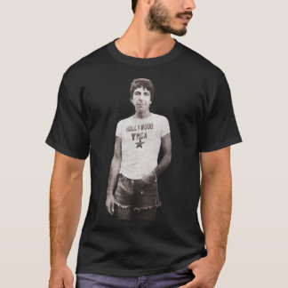 Camiseta Leonard Cohen Casual Icon