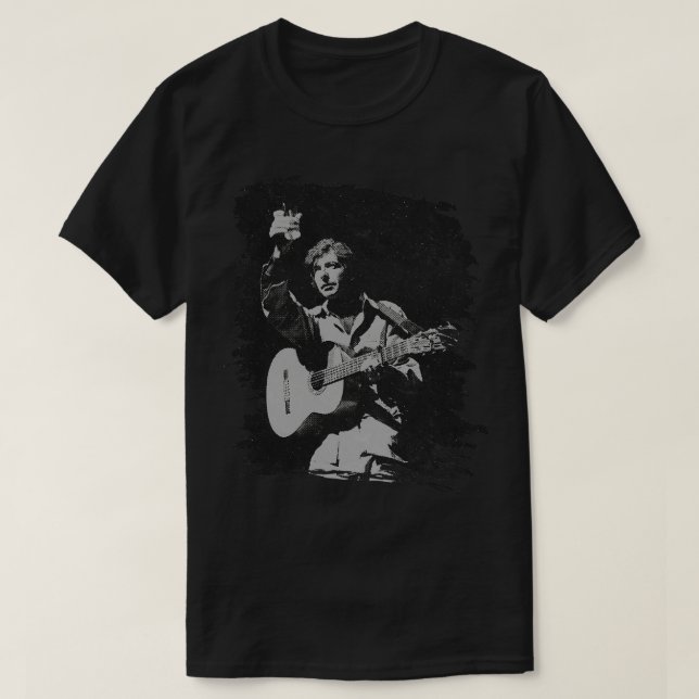 Camiseta Leonard Cohen Retro poster (Diseño del anverso)