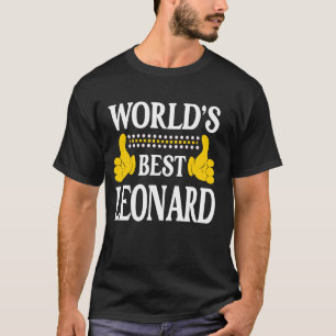 Camiseta Leonard Surname Team Apellido Mejor
