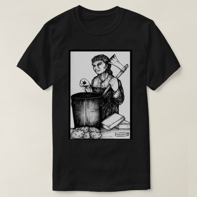 Camiseta Leonarda Cianciulli (Diseño del anverso)