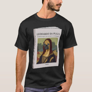 Camiseta Leonardo da Pugci: La sonrisa Pugci - Un Muttsterp