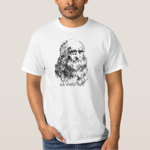Camiseta Leonardo da Vinci, Autoportrait 2