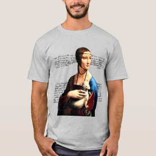 Camiseta Leonardo da Vinci Lady con Ermine