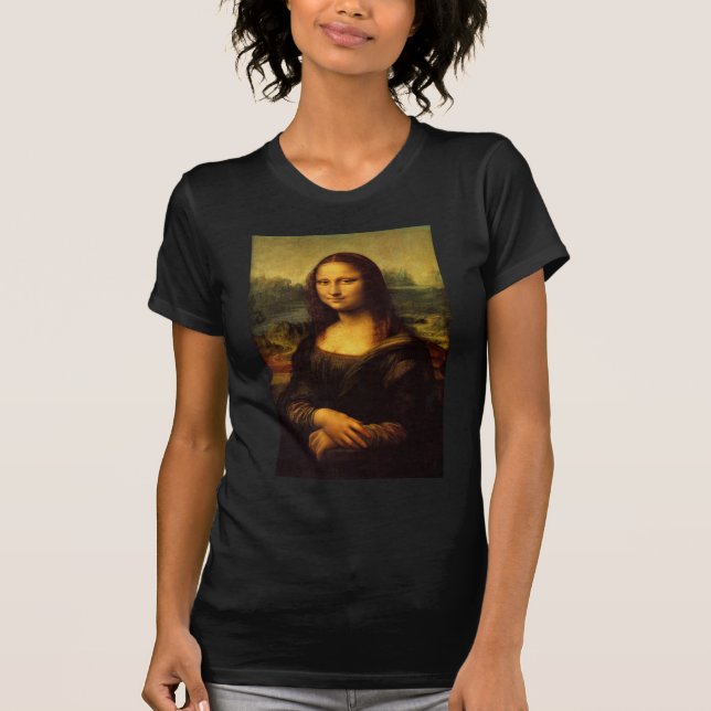 Camiseta Leonardo da Vinci, Mona Lisa (Anverso)