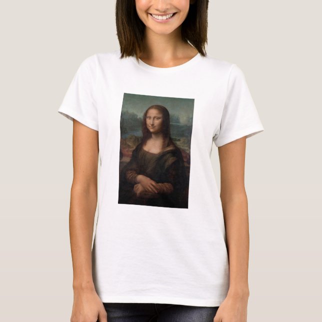 Camiseta Leonardo da Vinci Mona Lisa Classic (Anverso)