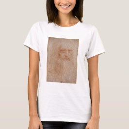 Camiseta Leonardo Da Vinci, presunto autorretrato