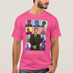 Camiseta Leonardo Dicaprio - Collage de roles icónicos