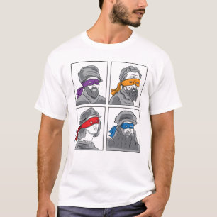 Camiseta Leonardo Donatello Raphael Michelangelo Regalo