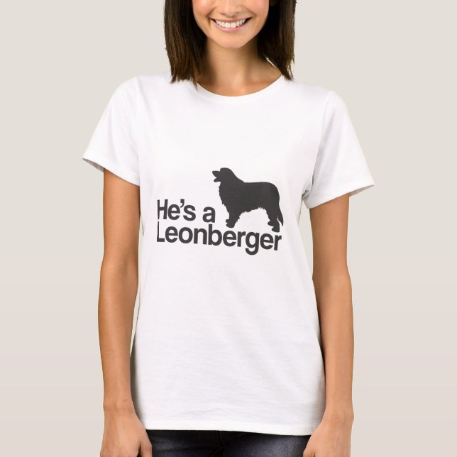 Camiseta Leonberger (Anverso)
