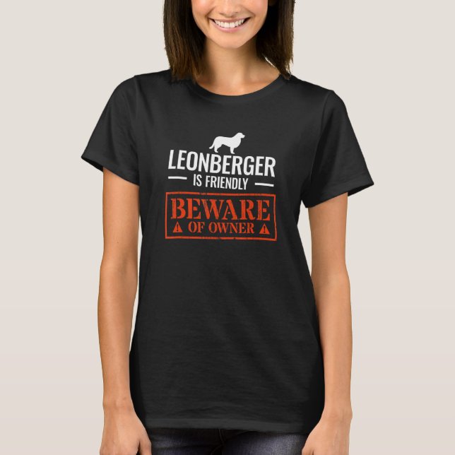 Camiseta Leonberger (Anverso)