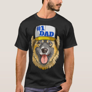 Camiseta Leonberger #1 Día del Padre de Perro