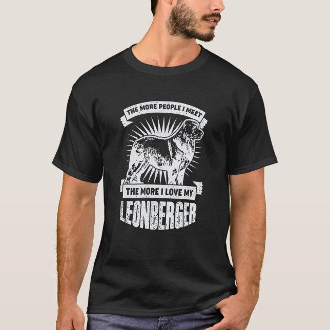 Camiseta Leonberger Dog (Anverso)