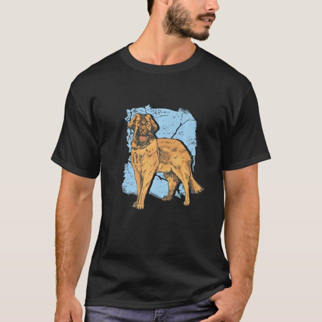 Camiseta Leonberger Dog Breed Premium (Anverso)