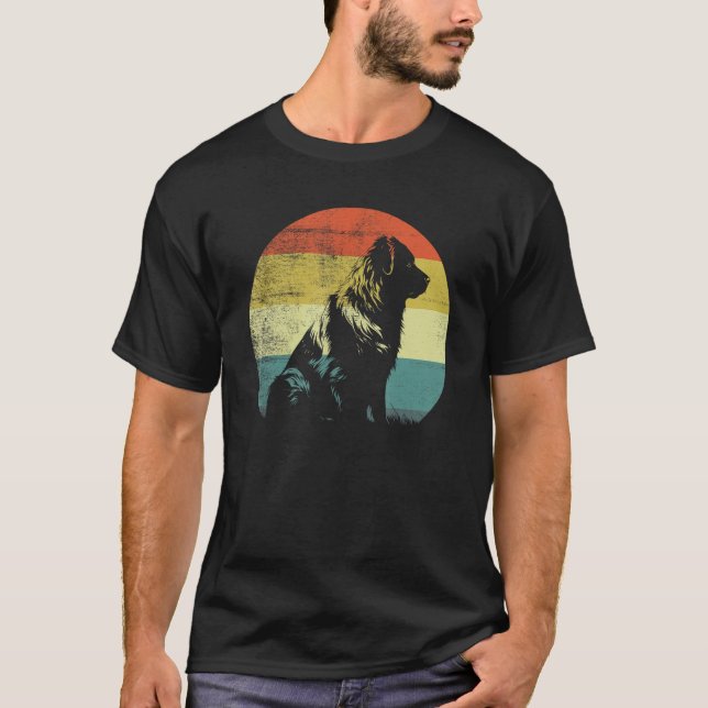 Camiseta Leonberger Dog Retro Design (Anverso)