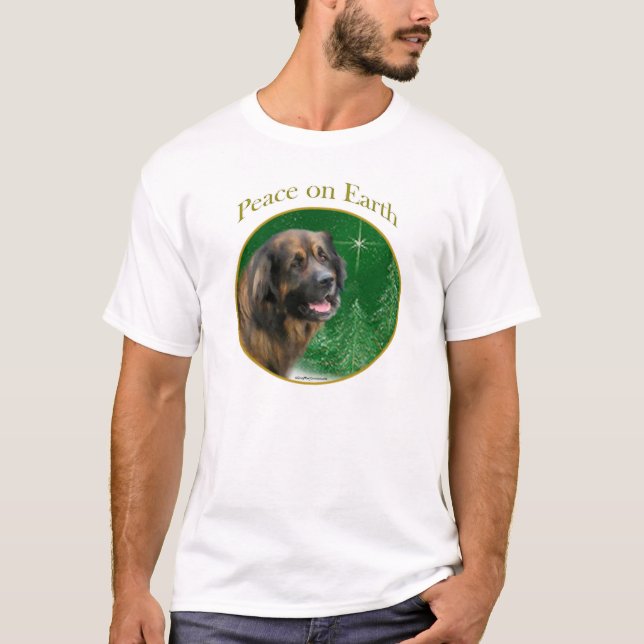 Camiseta Leonberger Peace (Anverso)