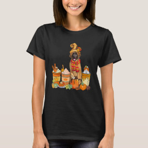 Camiseta Leonberger Viendo Gorra Con Tapones De Café Caen B