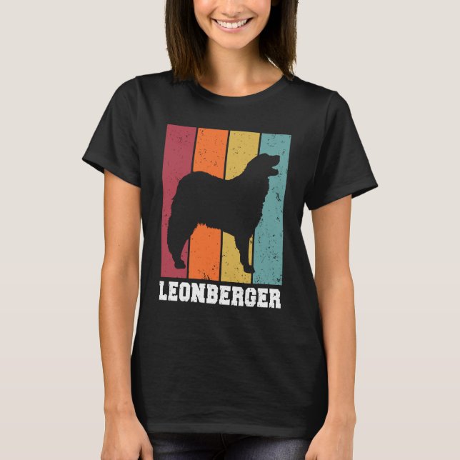 Camiseta Leonberger Vintage  2 (Anverso)