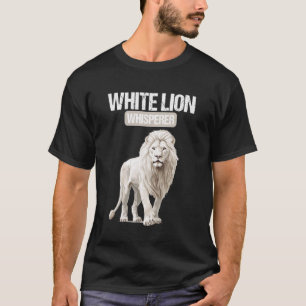 Camiseta Leones Blancos Susurrador de León Blanco