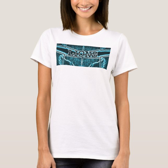 Camiseta Leones comparten arte Imprimir (Anverso)