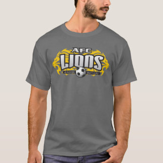 Camiseta Leones del AFC gris oscuro (con #)