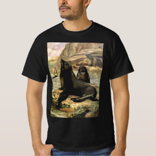 Camiseta Leones del mar de California por el cisne CE