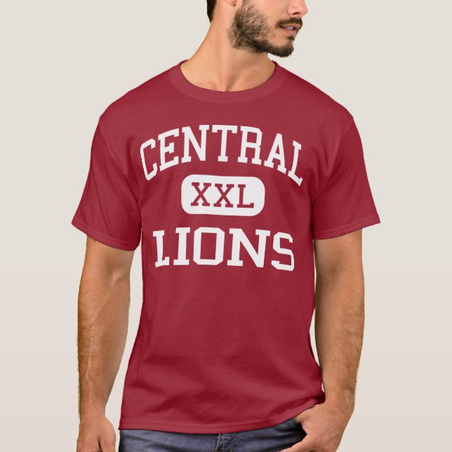 Camiseta - Leones - High School secundaria central - (Anverso)