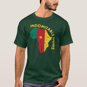 Camiseta Leones indomables del Camerún