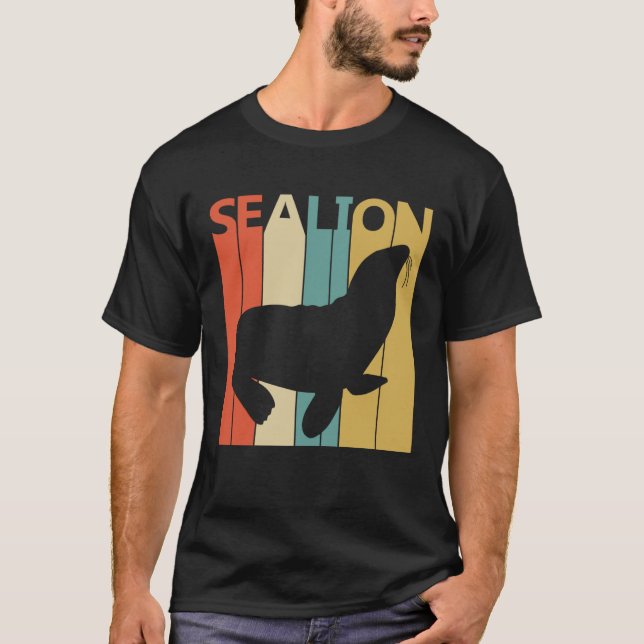 Camiseta Leones marinos lindos (Anverso)