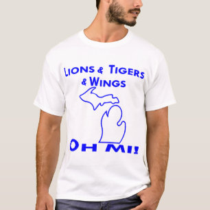 Camiseta Leones, tigres y alas Oh Mi #USAPatriotGraphics