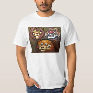 Camiseta ¡Leones y tigres y osos, oh Dios mío!