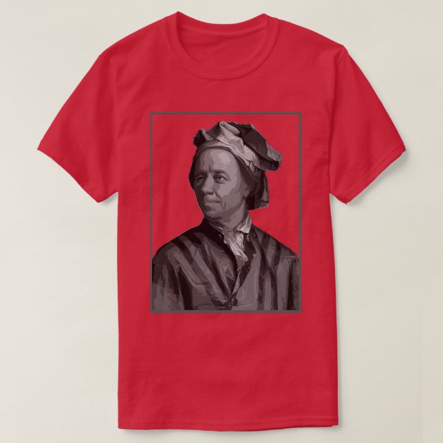 Camiseta Leonhard Euler (Diseño del anverso)