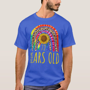Camiseta Leopa de girasol de 72 años de edad