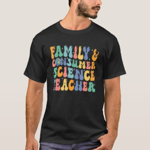 Camiseta Leopar Vintage De La Maestra De Ciencias Familiare