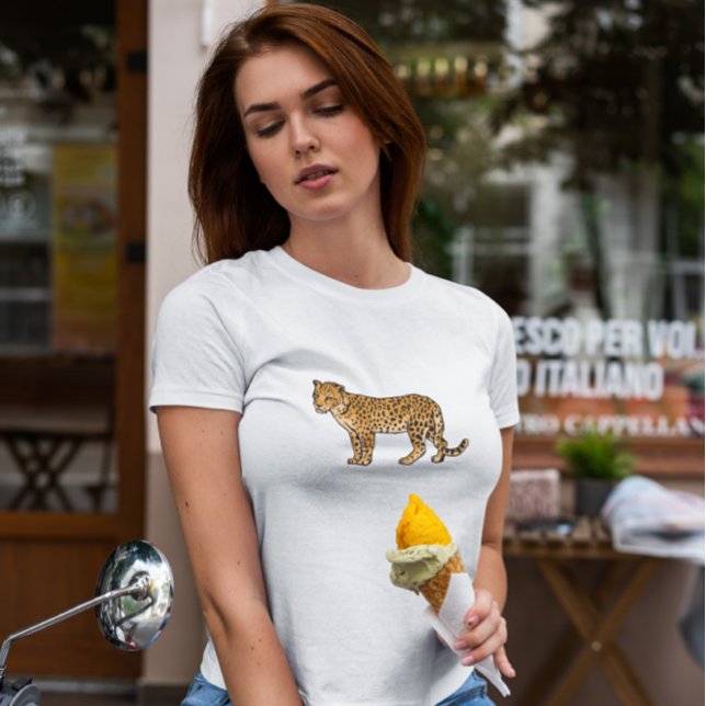 Camiseta Leopard Annoyed Expression (Subido por el creador)