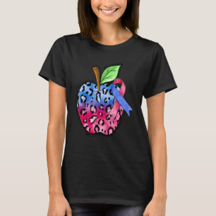Camiseta Leopard Apple Pregancy and Infant Loss Awareness T